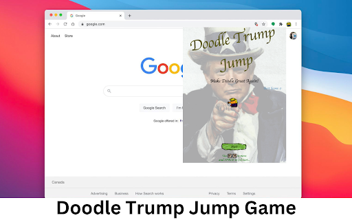 Doodle Trump Jump  from Chrome web store to be run with OffiDocs Chromium online