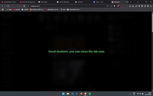 Doomscroll Preventer  from Chrome web store to be run with OffiDocs Chromium online