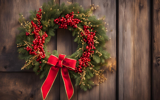 Door wreath  from Chrome web store to be run with OffiDocs Chromium online