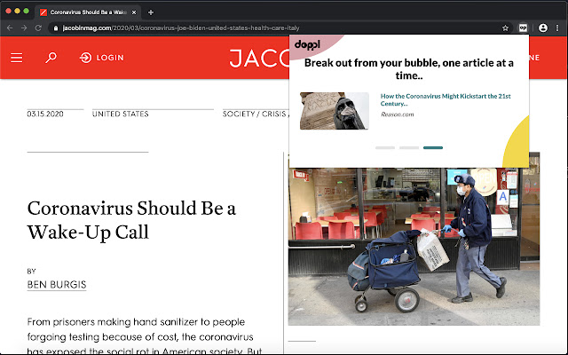 doppl  from Chrome web store to be run with OffiDocs Chromium online