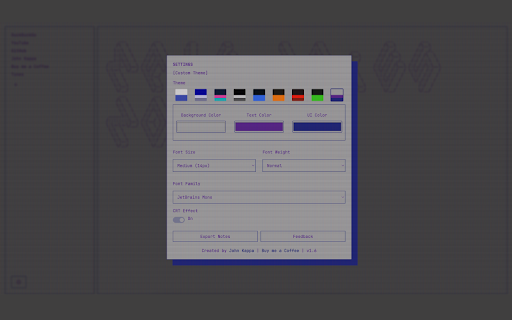 DOS Style  from Chrome web store to be run with OffiDocs Chromium online