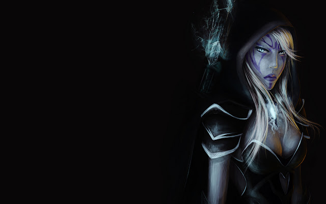 Dota 2 Drow Ranger 1366 x 768  from Chrome web store to be run with OffiDocs Chromium online