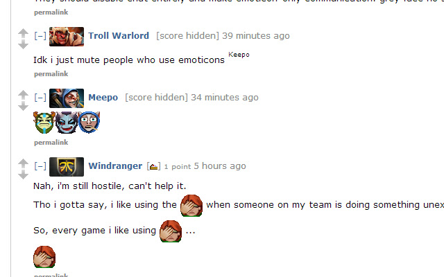 Dota 2 Emoticons מחנות האינטרנט של Chrome שיופעלו עם OffiDocs Chromium באינטרנט