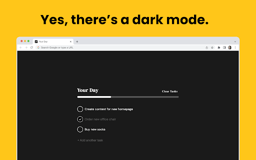 DoTab: The Minimalist New Tab To Do List  from Chrome web store to be run with OffiDocs Chromium online