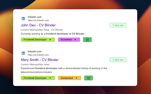 dotLinker Talent Sourcing Tool  from Chrome web store to be run with OffiDocs Chromium online