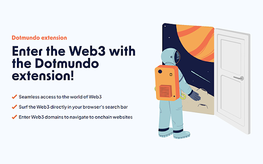 Dotmundo extension  from Chrome web store to be run with OffiDocs Chromium online