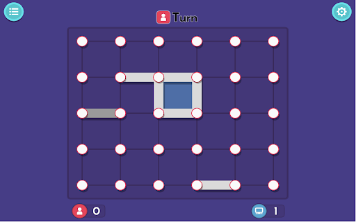 Dots and Boxes Unblocked Games  from Chrome web store to be run with OffiDocs Chromium online