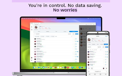 doubtie: Instagram Stalker  from Chrome web store to be run with OffiDocs Chromium online