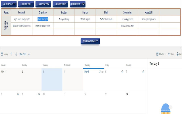 Do What Matters Most Student Planner  from Chrome web store to be run with OffiDocs Chromium online
