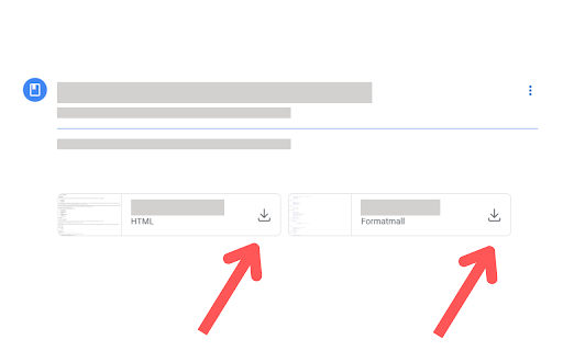 Download Buttons in Classroom  from Chrome web store to be run with OffiDocs Chromium online