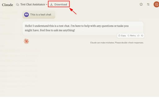 Download Claude transcript  from Chrome web store to be run with OffiDocs Chromium online