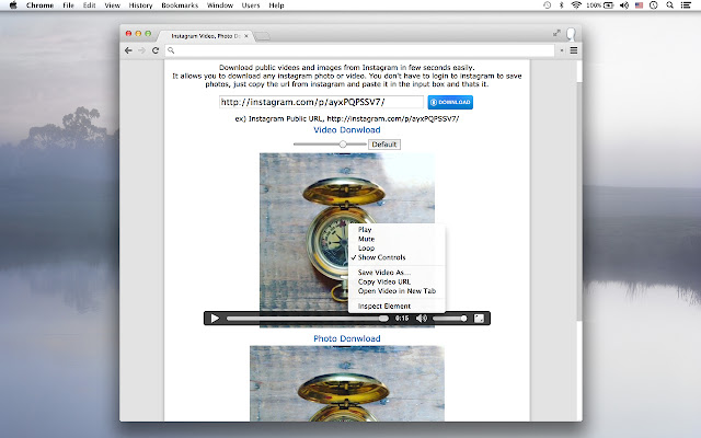 Chrome web mağazasından Instagram™ için indirici, OffiDocs Chromium çevrimiçi ile çalıştırılacak