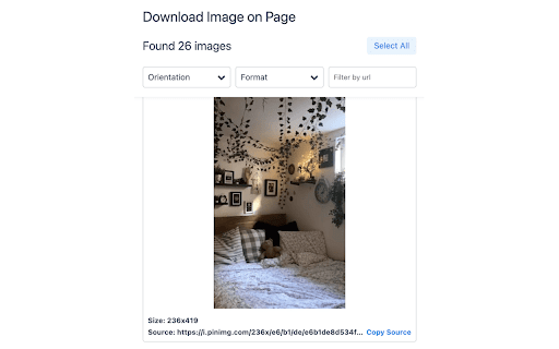 Download Image on Page  from Chrome web store to be run with OffiDocs Chromium online