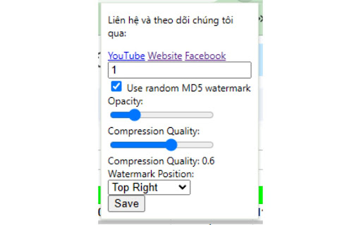 Download Image with Watermark  from Chrome web store to be run with OffiDocs Chromium online