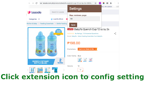 Download Lazada products images  from Chrome web store to be run with OffiDocs Chromium online