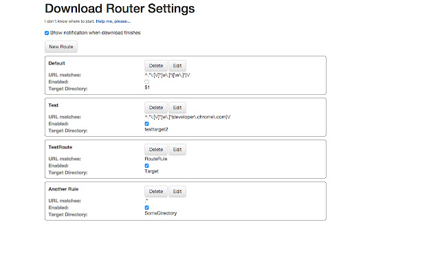 Download Router  from Chrome web store to be run with OffiDocs Chromium online