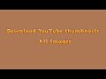 Download YouTube or Vimeo thumbnails  from Chrome web store to be run with OffiDocs Chromium online