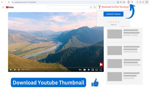 Download YouTube™ Thumbnail Image  from Chrome web store to be run with OffiDocs Chromium online
