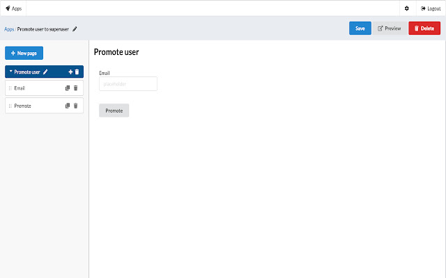 Draft UI Runner  from Chrome web store to be run with OffiDocs Chromium online