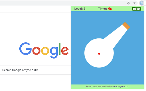 Drag Maze  from Chrome web store to be run with OffiDocs Chromium online