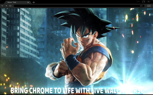 Dragon Ball Goku Live Wallpaper  from Chrome web store to be run with OffiDocs Chromium online