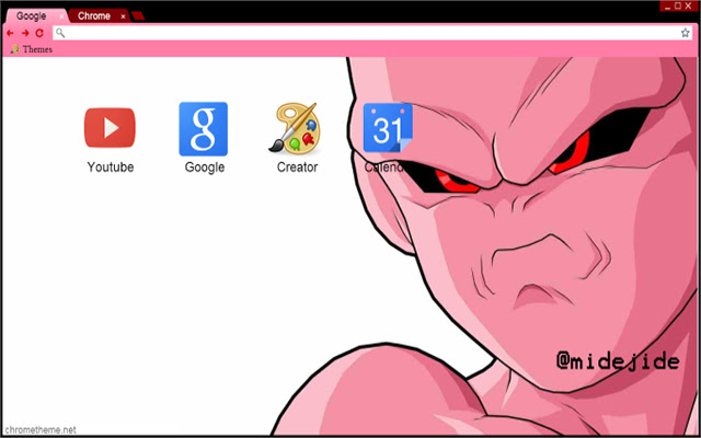 Dragon Ball Z Kid Buu Theme  from Chrome web store to be run with OffiDocs Chromium online