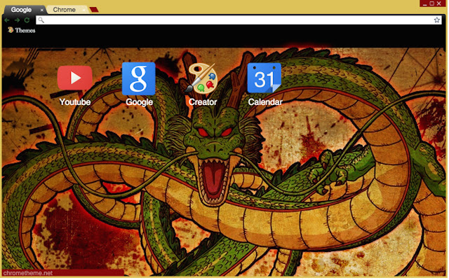 Dragon Ball Z Shenron Theme  from Chrome web store to be run with OffiDocs Chromium online