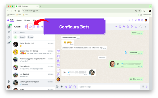 DragonChat  from Chrome web store to be run with OffiDocs Chromium online