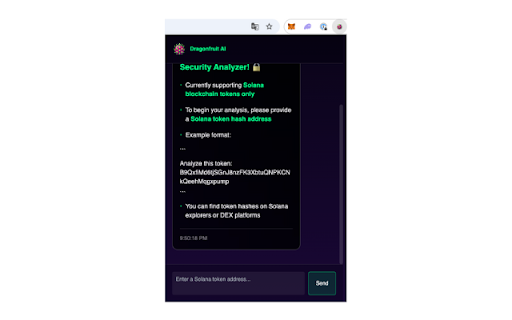 Dragonfruit AI Agent  from Chrome web store to be run with OffiDocs Chromium online