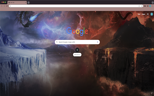 Dragon Galaxy Theme  from Chrome web store to be run with OffiDocs Chromium online