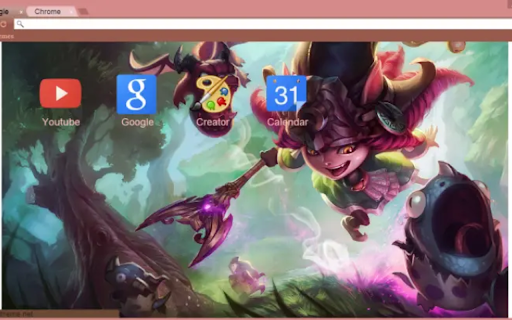 Dragon Trainer Lulu Chrome Theme  from Chrome web store to be run with OffiDocs Chromium online