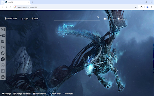 Dragon Wallpaper  from Chrome web store to be run with OffiDocs Chromium online