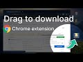 Arrastre para descargar desde la tienda web de Chrome para ejecutarse con OffiDocs Chromium en línea