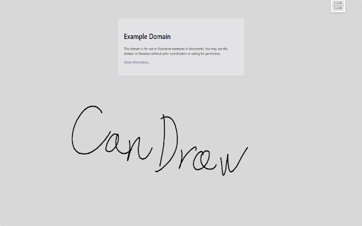 DrawingOnChrome  from Chrome web store to be run with OffiDocs Chromium online