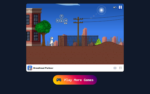 Dreadhead Parkour Game Master Thrilling Parkour Challenges!  from Chrome web store to be run with OffiDocs Chromium online