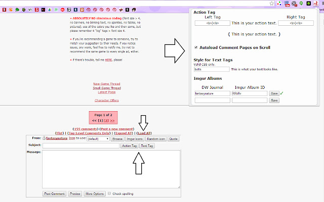 Dreamwidth Tools  from Chrome web store to be run with OffiDocs Chromium online