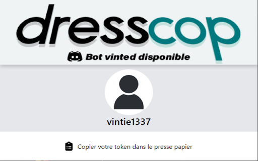 dresscop  from Chrome web store to be run with OffiDocs Chromium online