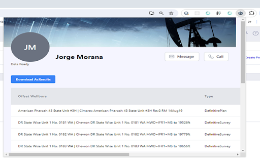 Drilling Dec Extension  from Chrome web store to be run with OffiDocs Chromium online