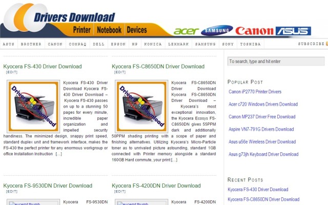 Mag-download ng Mga Driver mula sa Chrome web store upang patakbuhin sa OffiDocs Chromium online