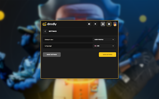 Drodly Extension  from Chrome web store to be run with OffiDocs Chromium online