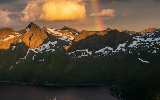 Drone Shot of an Island with Scenic Mountains  from Chrome web store to be run with OffiDocs Chromium online