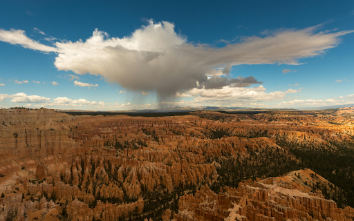 Drone Shot of Bryce Canyon National Park Sunrise Point  from Chrome web store to be run with OffiDocs Chromium online