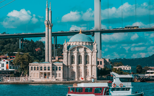 Drone Shot of the Ortaköy Mosque from Chrome web store to be run with OffiDocs Chromium online Drone Shot of the Ortaköy Mosque from Chrome web store to be run with OffiDocs Chromium online