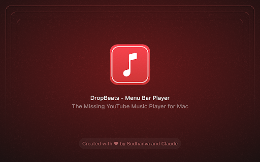 DropBeats for YouTube Music  from Chrome web store to be run with OffiDocs Chromium online