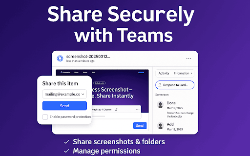 Dropgala The Screenshot Hub  from Chrome web store to be run with OffiDocs Chromium online