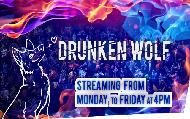 Drunken Wolf Stream  from Chrome web store to be run with OffiDocs Chromium online
