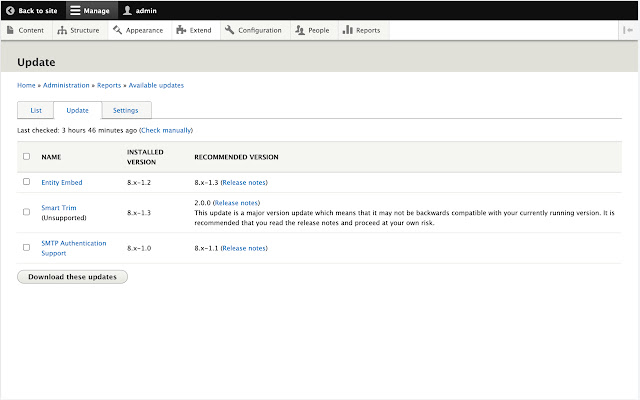 Drupal Changelog  from Chrome web store to be run with OffiDocs Chromium online