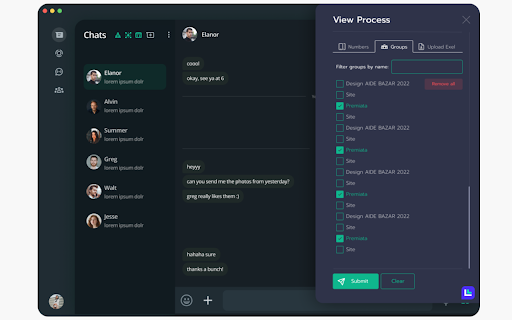 DrWally  from Chrome web store to be run with OffiDocs Chromium online
