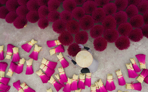 Drying incense  from Chrome web store to be run with OffiDocs Chromium online