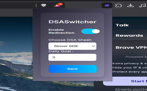 DSASwitcher  from Chrome web store to be run with OffiDocs Chromium online DSASwitcher  from Chrome web store to be run with OffiDocs Chromium online